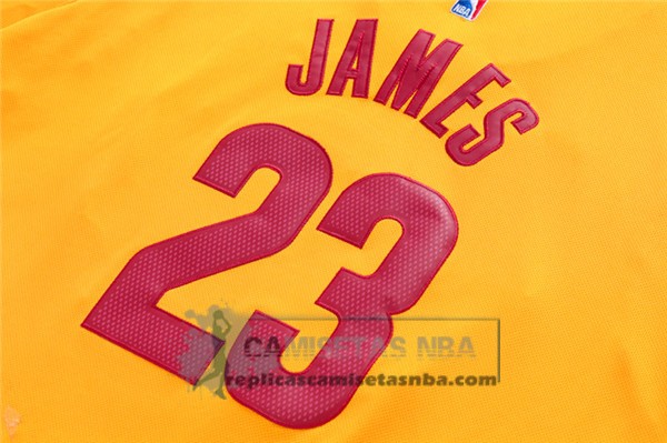 Camiseta Manga Corta Cavaliers James Amarillo